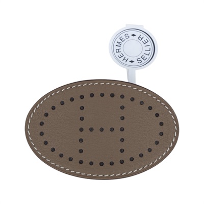 愛馬仕 Hermes Evelyne PM 髮夾 大象灰 H241001Gv18TU H241001G 大象灰EVELYNE髮夾 原廠盒子/防塵袋