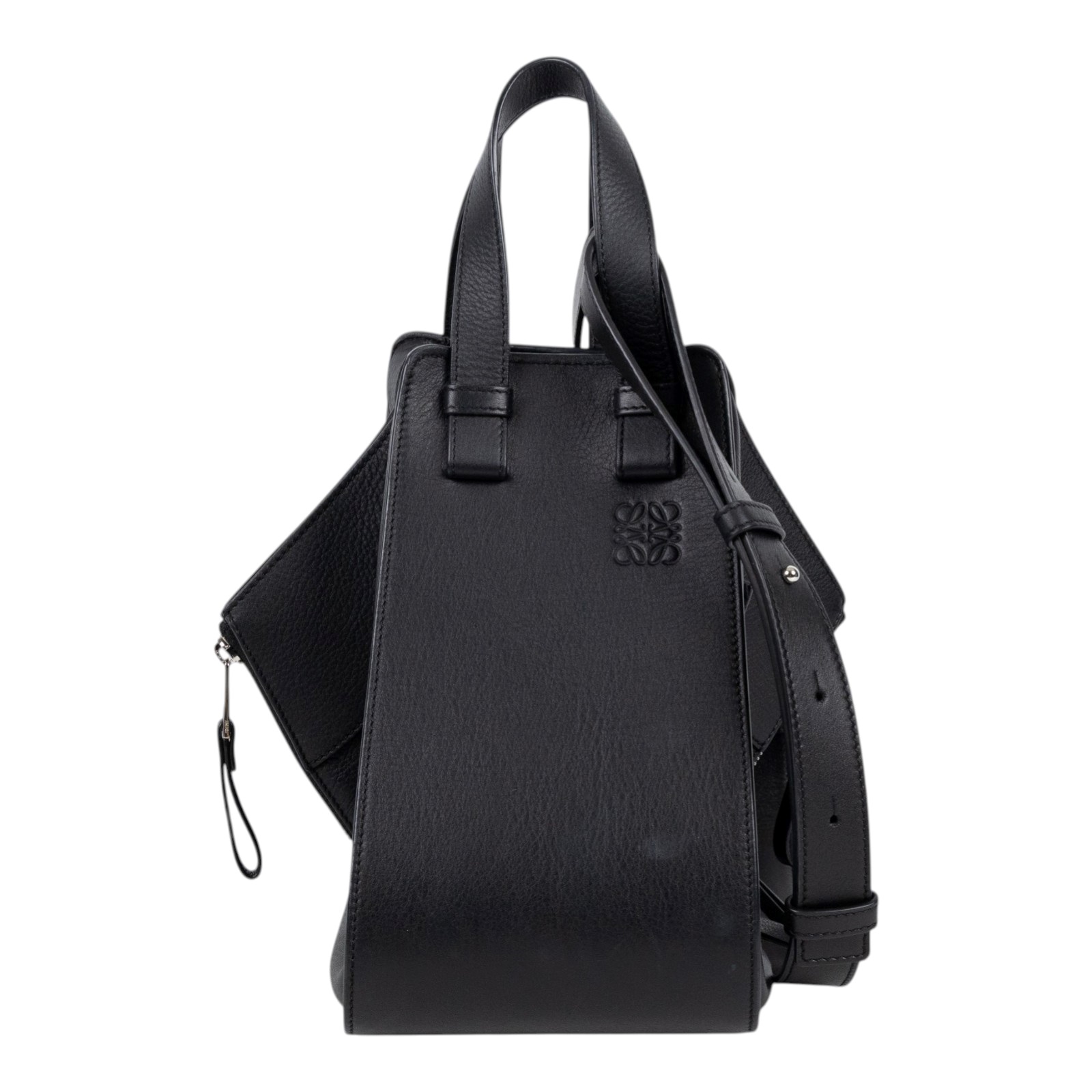 羅意威 LOEWE Hammock 手提包 小型 經典小牛皮  387.30.S35 黑HAMMOCK SMALL 無附屬品