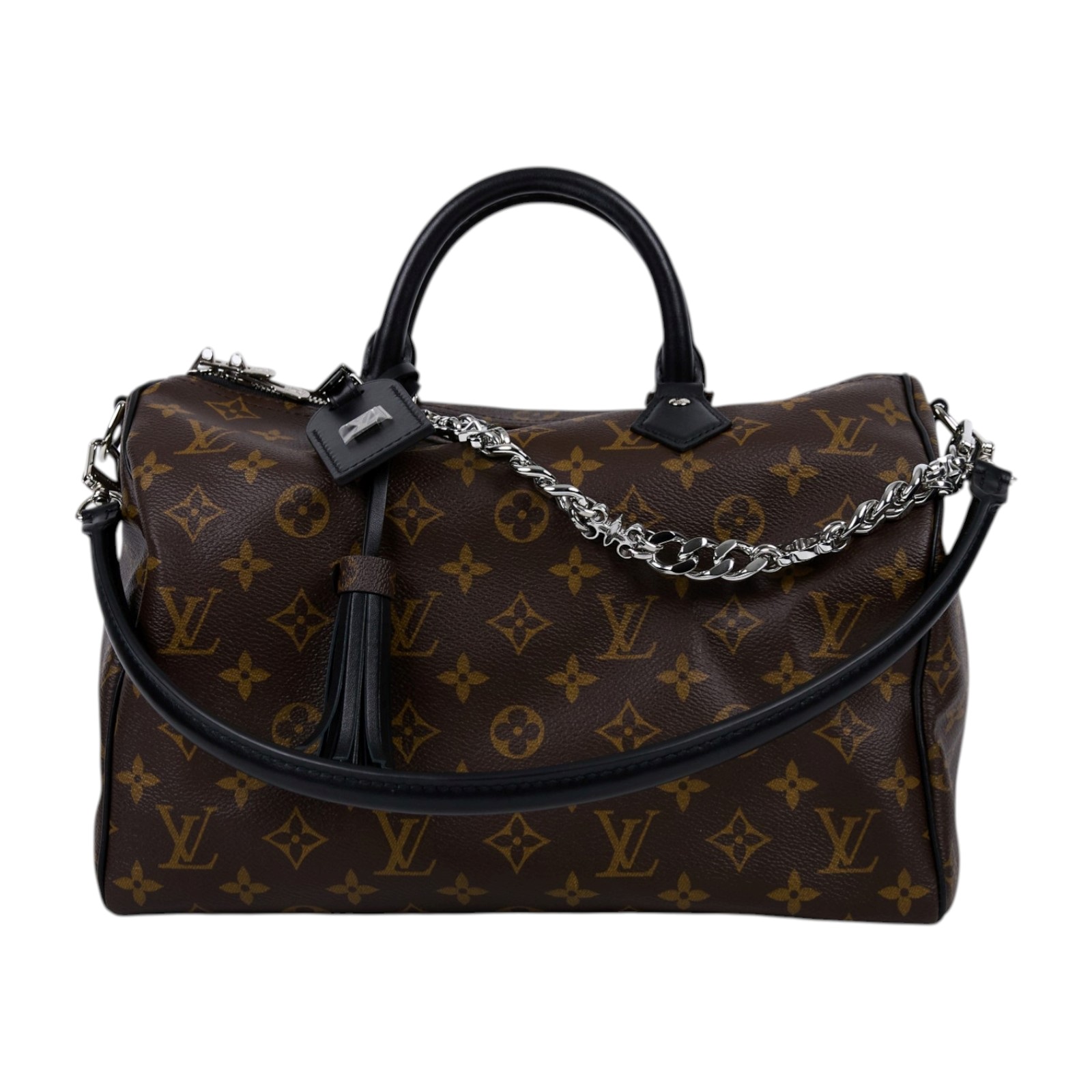 路易威登 LOUIS VUITTON Speedy Soft 30 Dark M12243 晶片款 原花SPEEDY SOFT 30 DARK 無附屬品