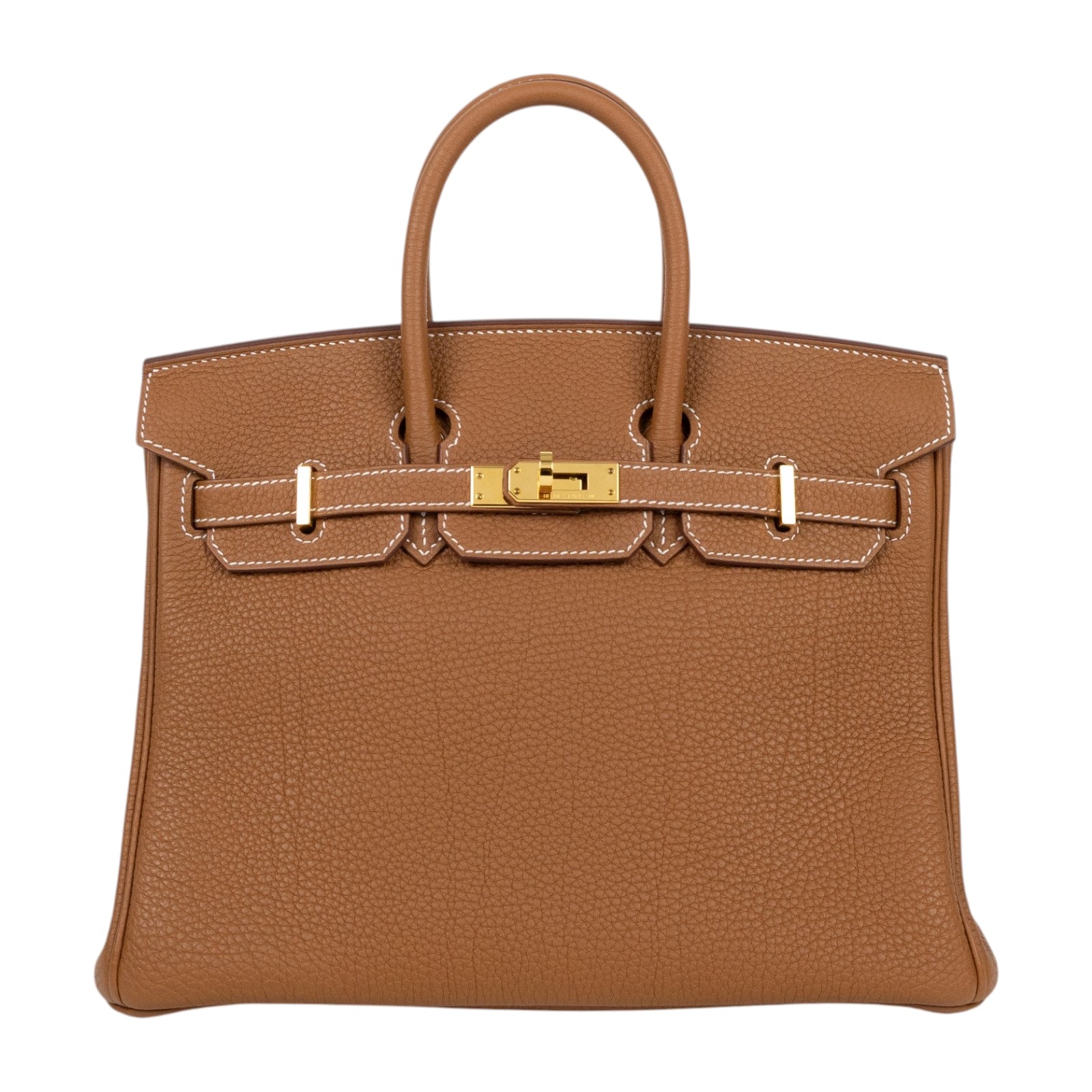 愛馬仕 Hermes Birkin Bag 柏金包 25 BK25 WPY524NF W刻金棕BIRKIN 25 TOGO 防塵袋/鎖組