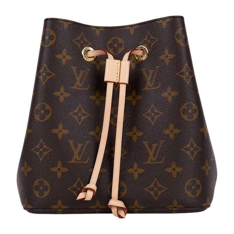 路易威登 LOUIS VUITTON Néonoé BB 經典帆布 束口水桶包 M46581 晶片款 原花NEONOE BB 防塵袋/背帶/台灣購買證明