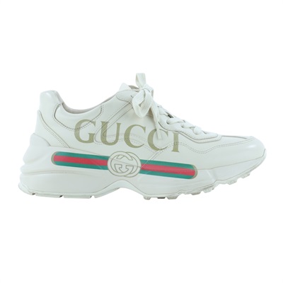 古馳 GUCCI Rhyton 運動鞋 球鞋 老爹鞋 528892 DRW00_37 卡其Rhyton 防塵袋/原廠盒子/鞋帶