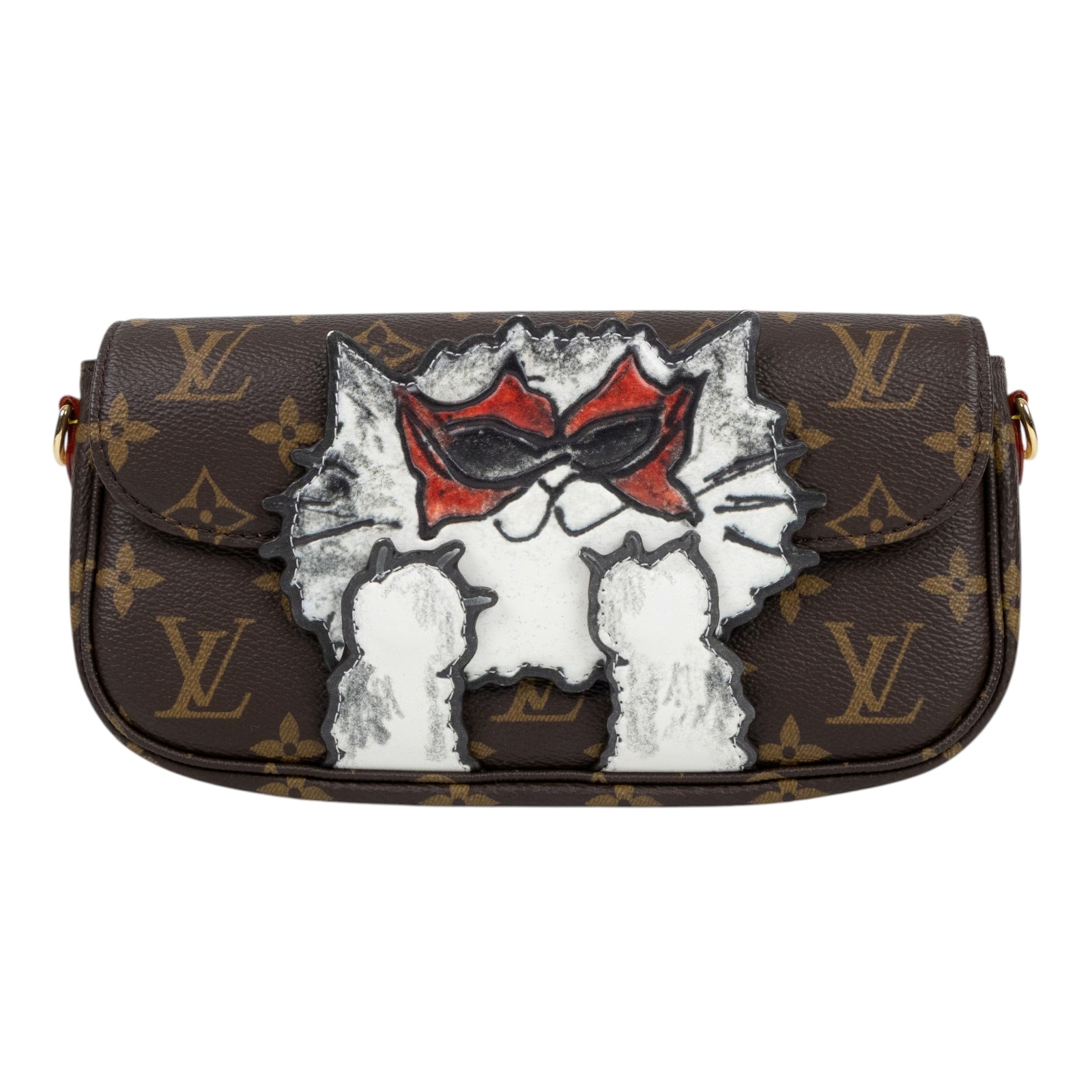 路易威登 LOUIS VUITTON Wallet on Chain 肩背包 手拿包 M15148 晶片款  背帶/鍊帶