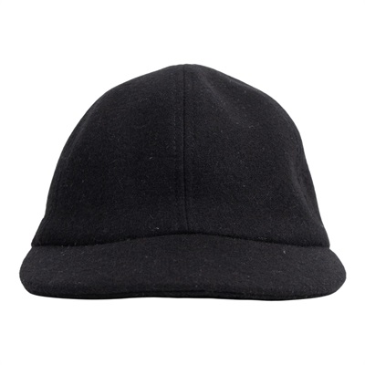 愛馬仕 Hermes Lin Rocabar cap 休閒帽 黑色 H252031Nv0257  黑羊毛帽子#57 無附屬品