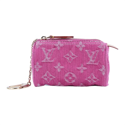 路易威登 LOUIS VUITTON Trousse Speedy 錢包 吊飾 零錢包 鑰匙包 包包掛飾 M27605 晶片款  防塵袋/原廠盒子