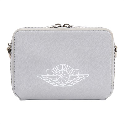 迪奧 CHRISTIAN DIOR Air Jordan Wings 肩背包 斜背包 郵差包 2NIBC119YWD  防塵袋/台灣購買證明/背帶