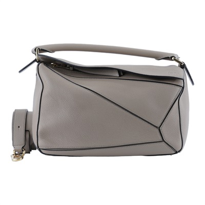 羅意威 LOEWE Medium Puzzle bag 中型 手提 斜背 肩背包 A510P49X14 沙色PUZZLE 小 防塵袋