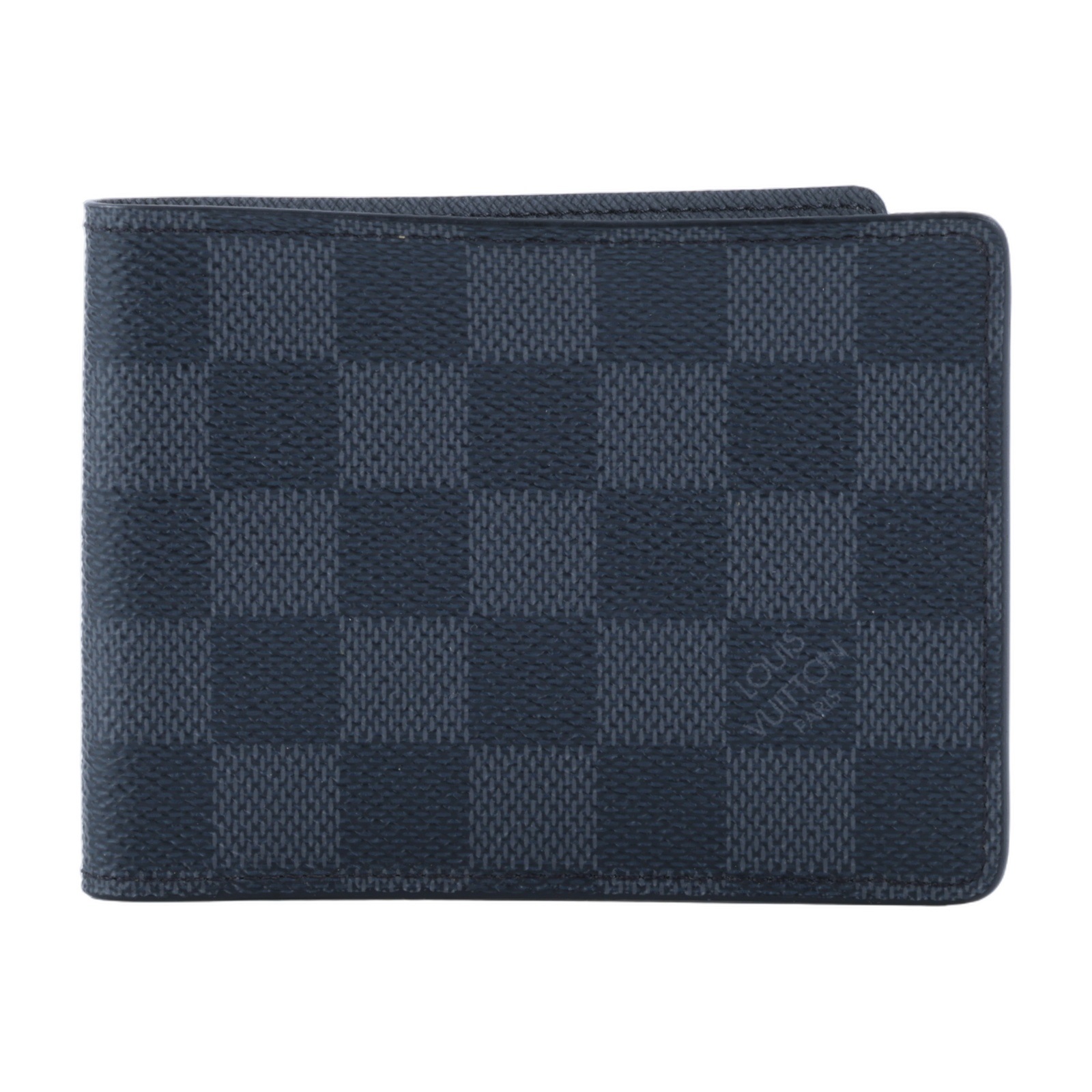 路易威登 LOUIS VUITTON Multiple 棋盤格 錢包 短夾 N62663 晶片款 黑棋盤格短夾 原廠盒子/防塵袋
