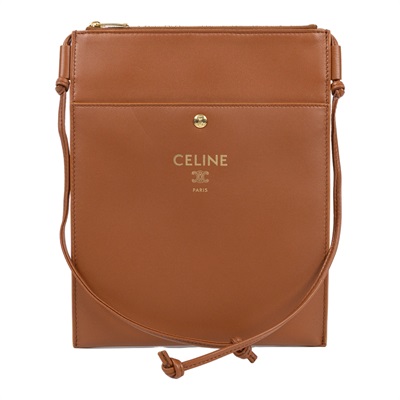 思琳 CELINE Sharp Pouch 手拿包 肩背包 斜背包 10P812K05 棕SHARP POUCH 原廠盒子/防塵袋