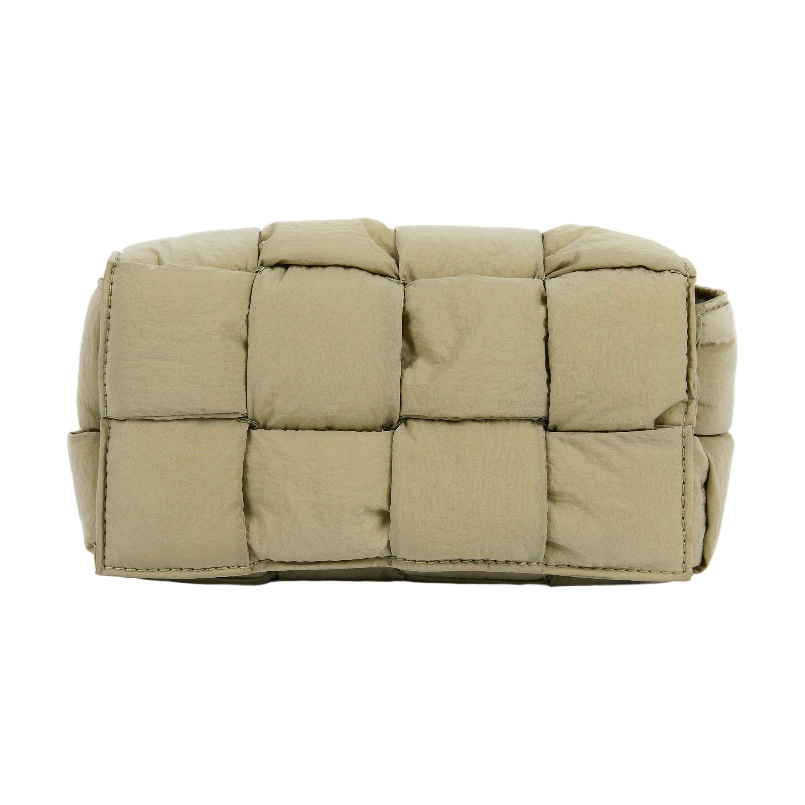 寶緹嘉 BOTTEGA VENETA Padded Cassette 尼龍 編織腰包 679763VBO80 綠尼龍CASSETTE腰包4X2 防塵袋