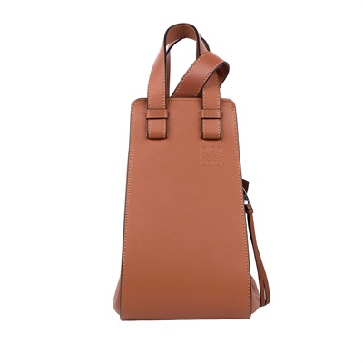 羅意威 LOEWE Hammock 手提包 小型 經典小牛皮  387.30.S35 棕 無附屬品