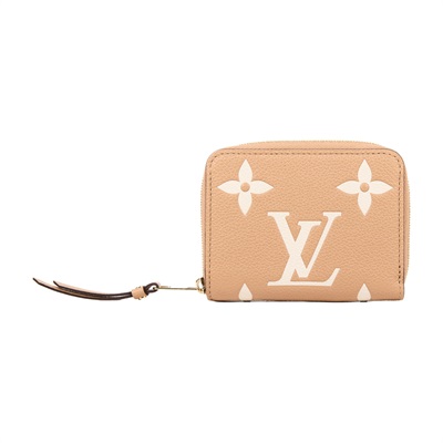 路易威登 LOUIS VUITTON Arizona 錢包 短夾 M12760 晶片款 奶茶大原花短夾 無附屬品