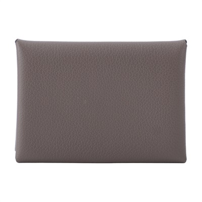 愛馬仕 Hermes Calvi Duo 卡包 CALD W MZ 010 MM W刻 大象灰CALVI DUO 原廠盒子
