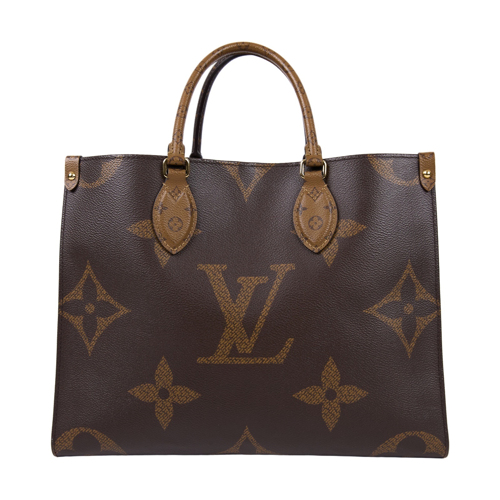 路易威登 LOUIS VUITTON OnTheGo MM 經典帆布 手提 肩背包 M45321 晶片款 原花雙色OnTheGo MM 原廠盒子