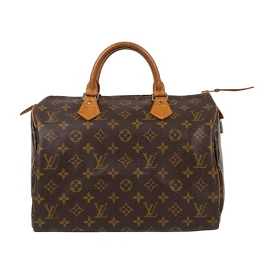 路易威登 LOUIS VUITTON Speedy 30 手提 波士頓包 塗層帆布 M41526 原花SPEEDY30 鎖組