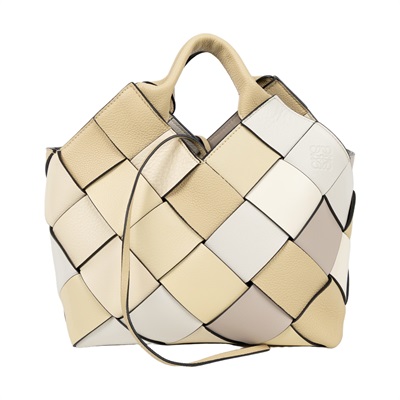 羅意威 LOEWE Woven Basket Surplus 籃子包 手提包 肩背包 101.88.K05  防塵袋/背帶/內袋