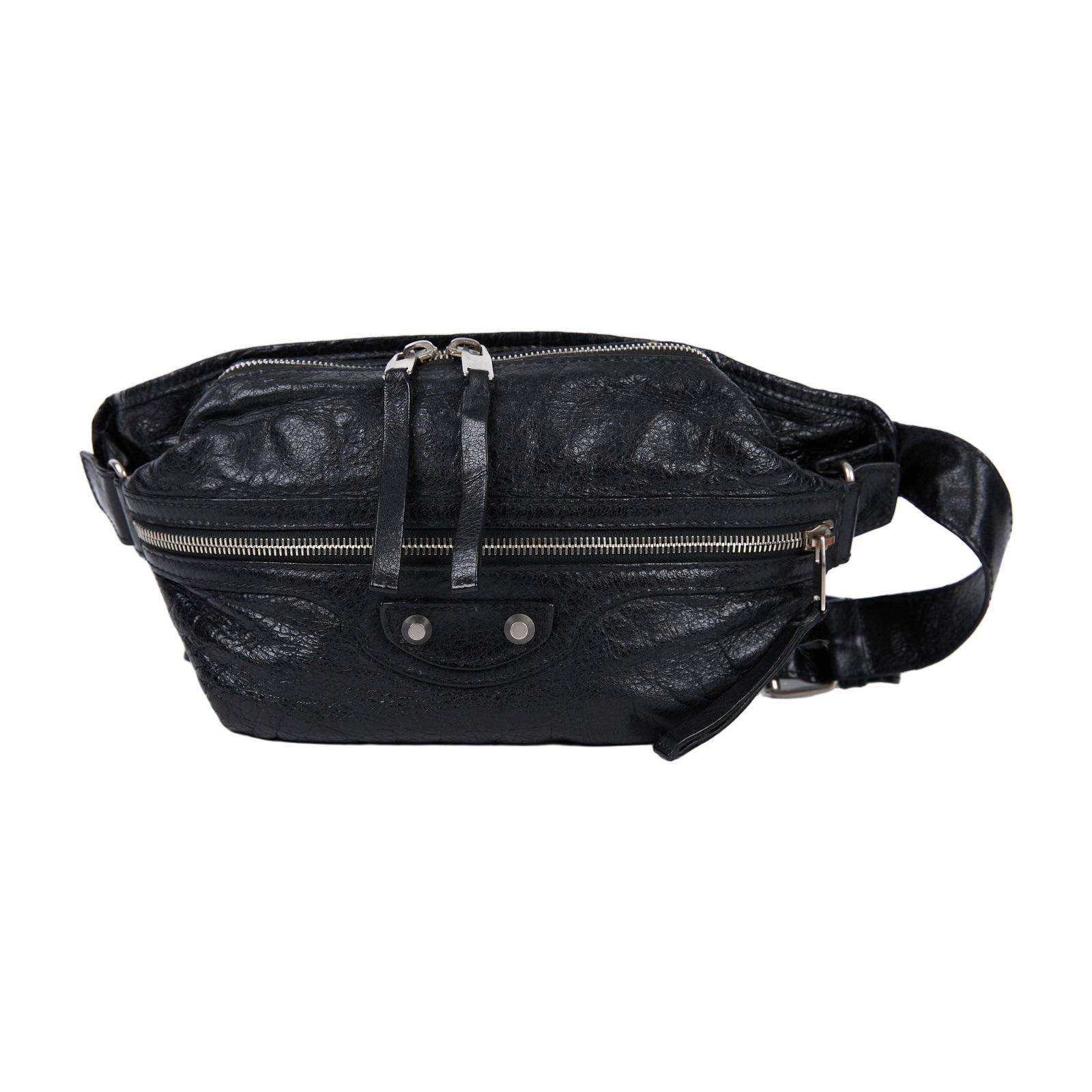 巴黎世家 BALENCIAGA Neo Lift 腰包 胸口包 機車包 542013CU504 黑機車腰包 無附屬品