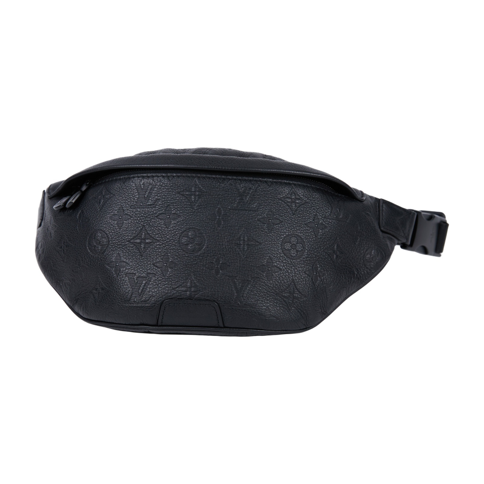 路易威登 LOUIS VUITTON Discovery 壓花小牛皮 腰包 黑色 M44388 晶片款 黑原花壓紋牛皮DISCOVERY腰包 無附屬品