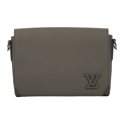 路易威登 LOUIS VUITTON Takeoff 小號 郵差包 斜背包 M25125 晶片款 綠Takeoff 斜背包 防塵袋/背帶