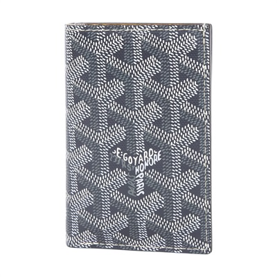 高雅德 GOYARD Saint-Pierre Card Wallet 卡夾 STPIE2PMLTY 灰PIERRE51 原廠盒子/購買證明