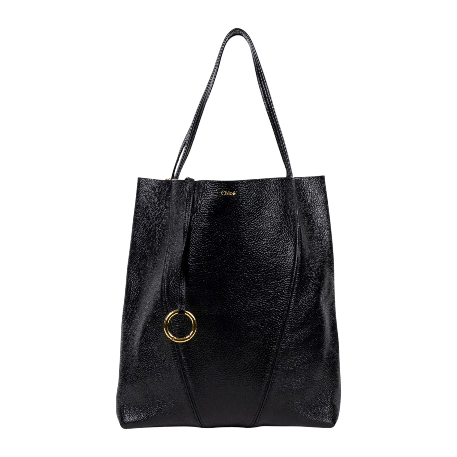 蔻依 CHLOE Spin 托特包 大型 CHC25SS810N84 黑SPIN托特包 防塵袋