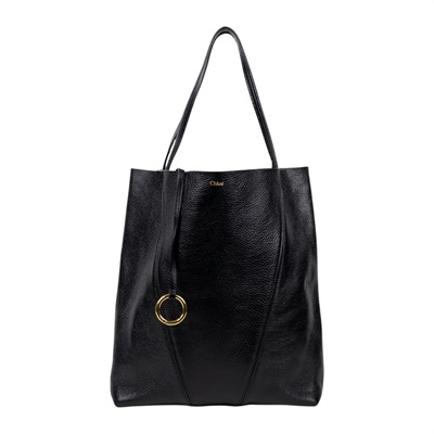 蔻依 CHLOE Spin 托特包 大型 CHC25SS810N84 黑SPIN托特包 防塵袋
