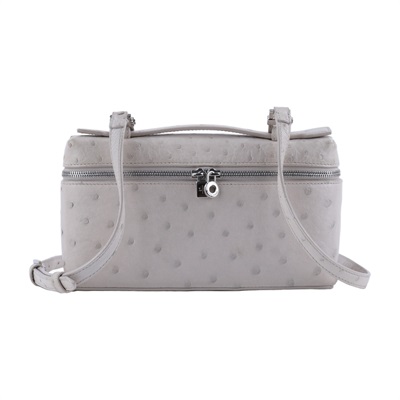 諾悠翩雅 LORO PIANA Extra Pouch L19 手拿包 FAN4199 灰鴕鳥EXTRA POCKET L19 防塵袋/背帶