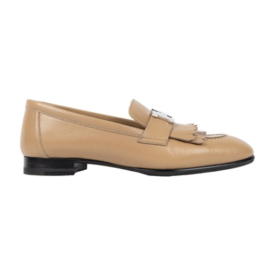 愛馬仕 Hermes Royal 樂福鞋 Beige Argile H181069Zv1J350 /#35 淺棕ROYAL樂福鞋 原廠盒子/防塵袋