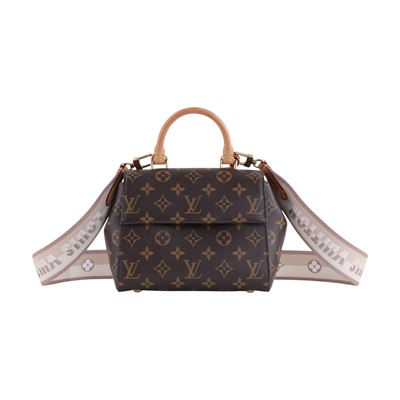 路易威登 LOUIS VUITTON Cluny Mini 手提包 斜背包 M46055 晶片款 原花Cluny Mini 原廠盒子/防塵袋/購買證明/背帶