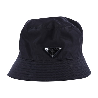 普拉達 PRADA Re-Nylon 漁夫帽 2HC137_2DMI_S 黑漁夫帽 無附屬品