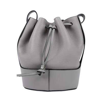 羅意威 LOEWE Balloon Small 手提包 肩背包 水桶包 A686C31X01 灰BALLOON小號 防塵袋