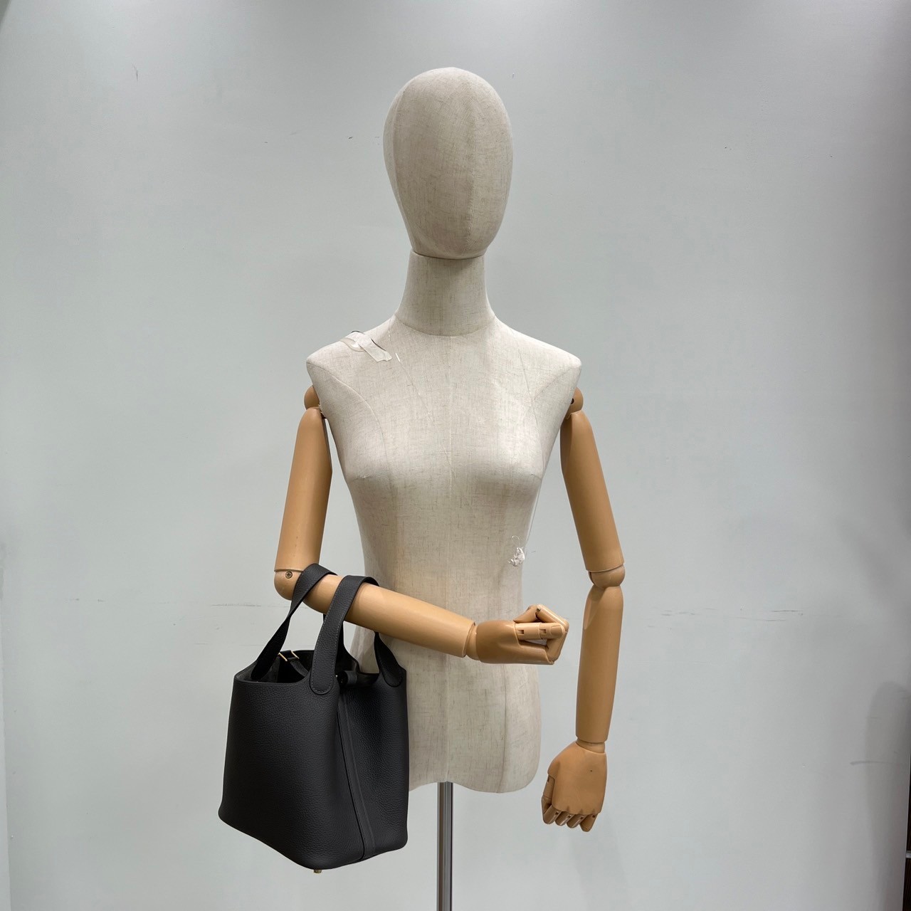 愛馬仕 Hermes Picotin Lock 18 菜籃子包 PT18 U刻 石墨灰PICOTIN18 原廠盒子/DUSTBAG