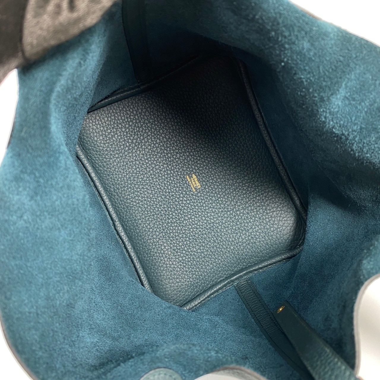 愛馬仕 Hermes Picotin Lock 22 菜籃子包 PT22 U MZ 006 MM PICOTIN22 松柏綠 原廠盒子/防塵袋/鎖組/購買證明