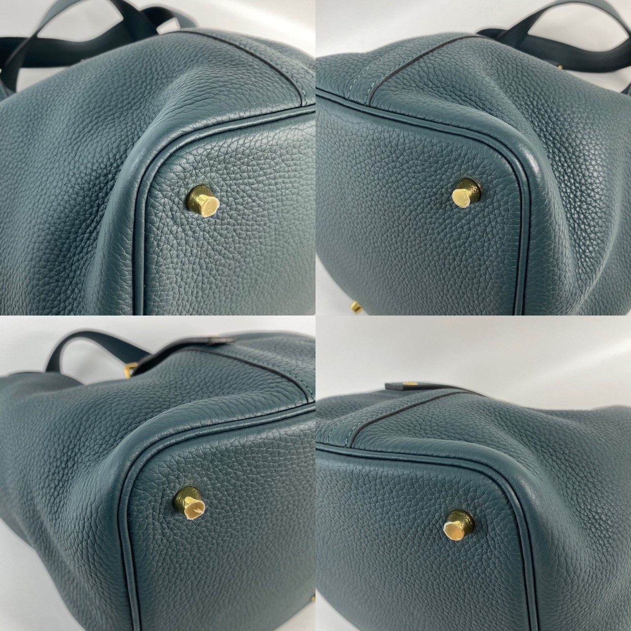 愛馬仕 Hermes Picotin Lock 22 菜籃子包 PT22 U MZ 006 MM PICOTIN22 松柏綠 原廠盒子/防塵袋/鎖組/購買證明