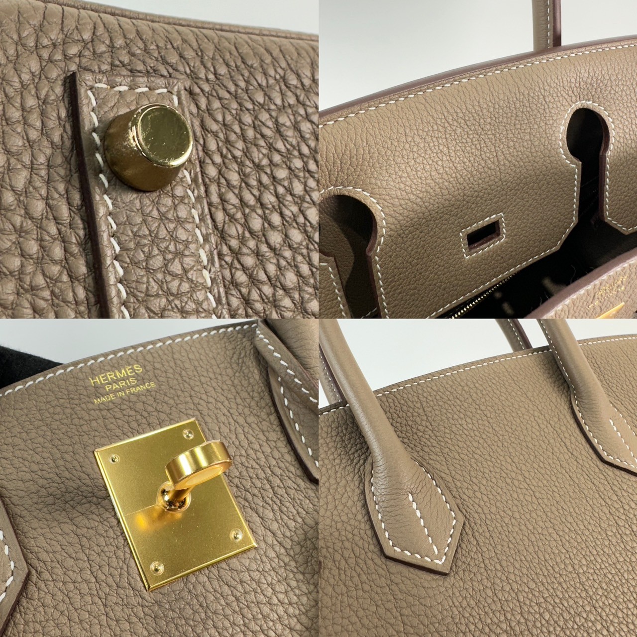 愛馬仕 Hermes Birkin Bag 柏金包 30 BK30 WPY514CI 大象灰BIRKIN30 原廠盒子/防塵袋/購買證明/鎖組