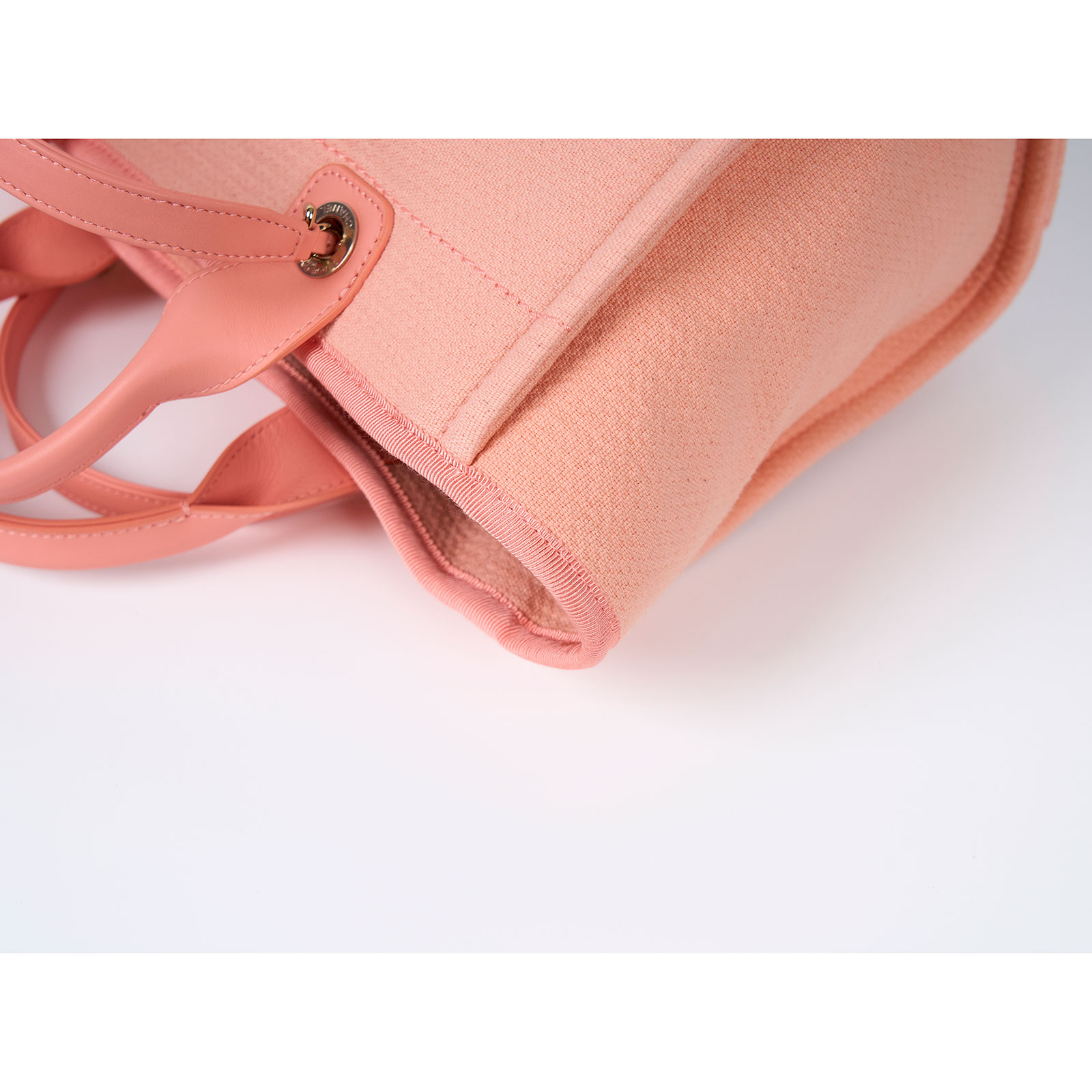 香奈兒 CHANEL 海灘包  晶片款 粉色沙灘包 DUSTＢAG