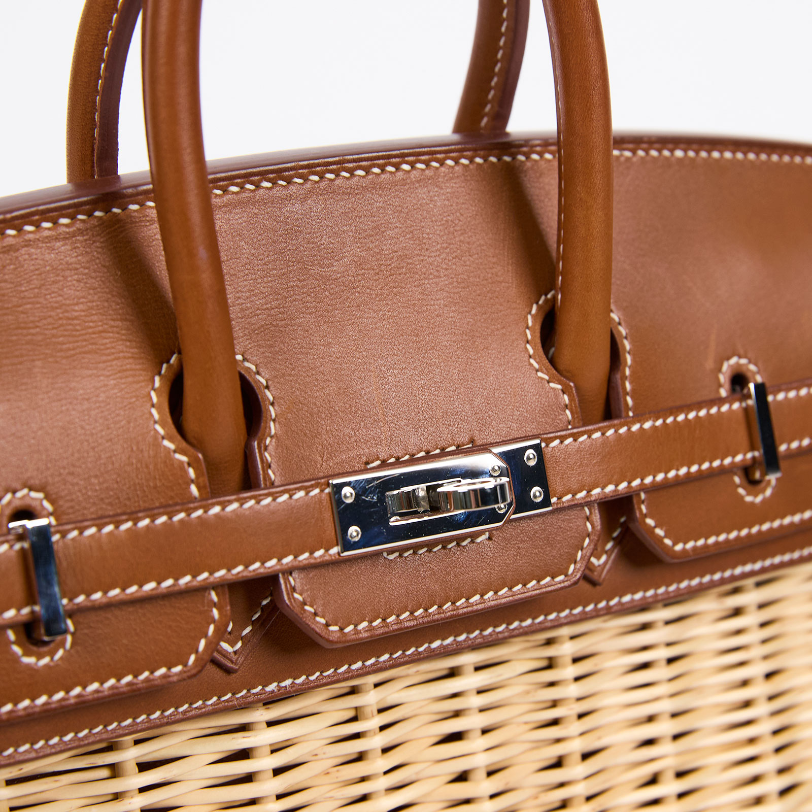 愛馬仕 Hermes Birkin Bag 柏金包 25 BK25 B刻 棕色BIRKIN PICNIC25 原廠盒子/防塵袋/中國購買證明