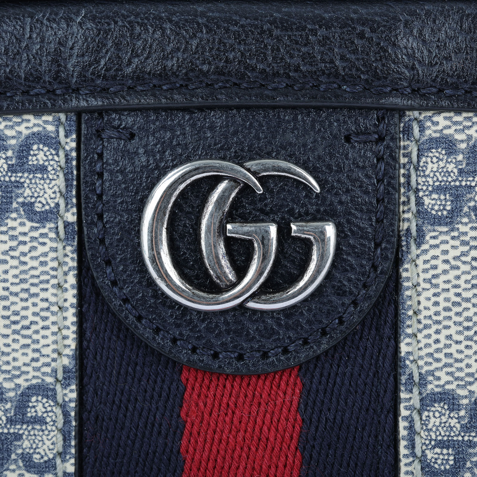 古馳 GUCCI Ophidia 迷你 手提包 772157 藍Ophidia迷你方型手提包 原廠盒子/購買證明/防塵袋