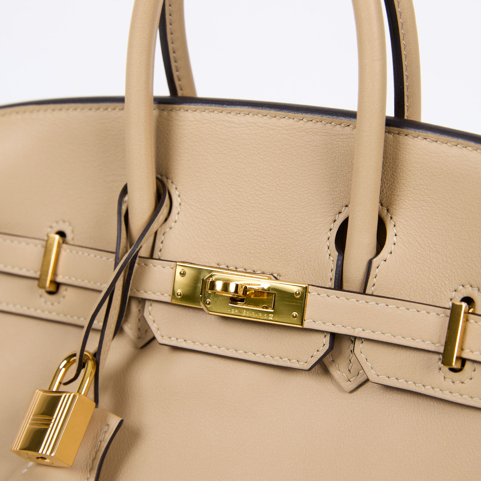 愛馬仕 Hermes Birkin Bag 柏金包 25 BK25 A刻 色號Trench 風衣灰Birkin25 Swift 原廠盒子/防塵袋/鎖組