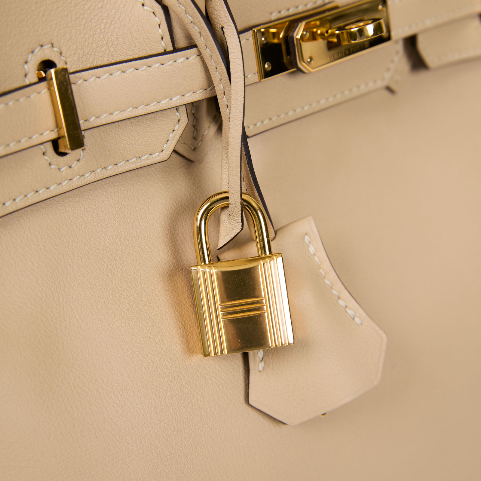 愛馬仕 Hermes Birkin Bag 柏金包 25 BK25 A刻 色號Trench 風衣灰Birkin25 Swift 原廠盒子/防塵袋/鎖組