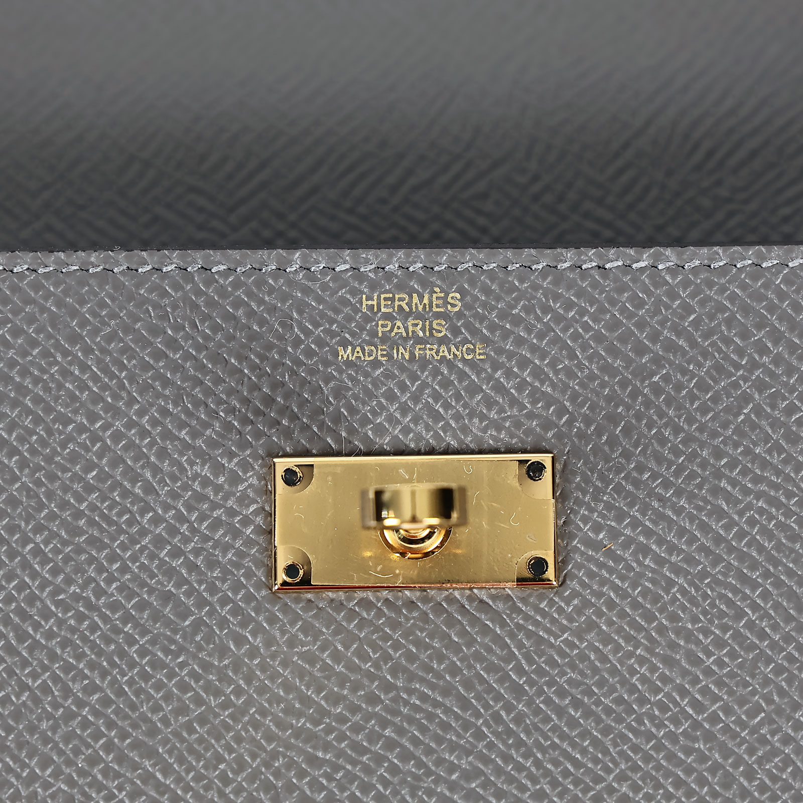 愛馬仕 Hermes Kelly to go 長夾肩背包 KLG U刻 灰KELLY TO GO 原廠盒子