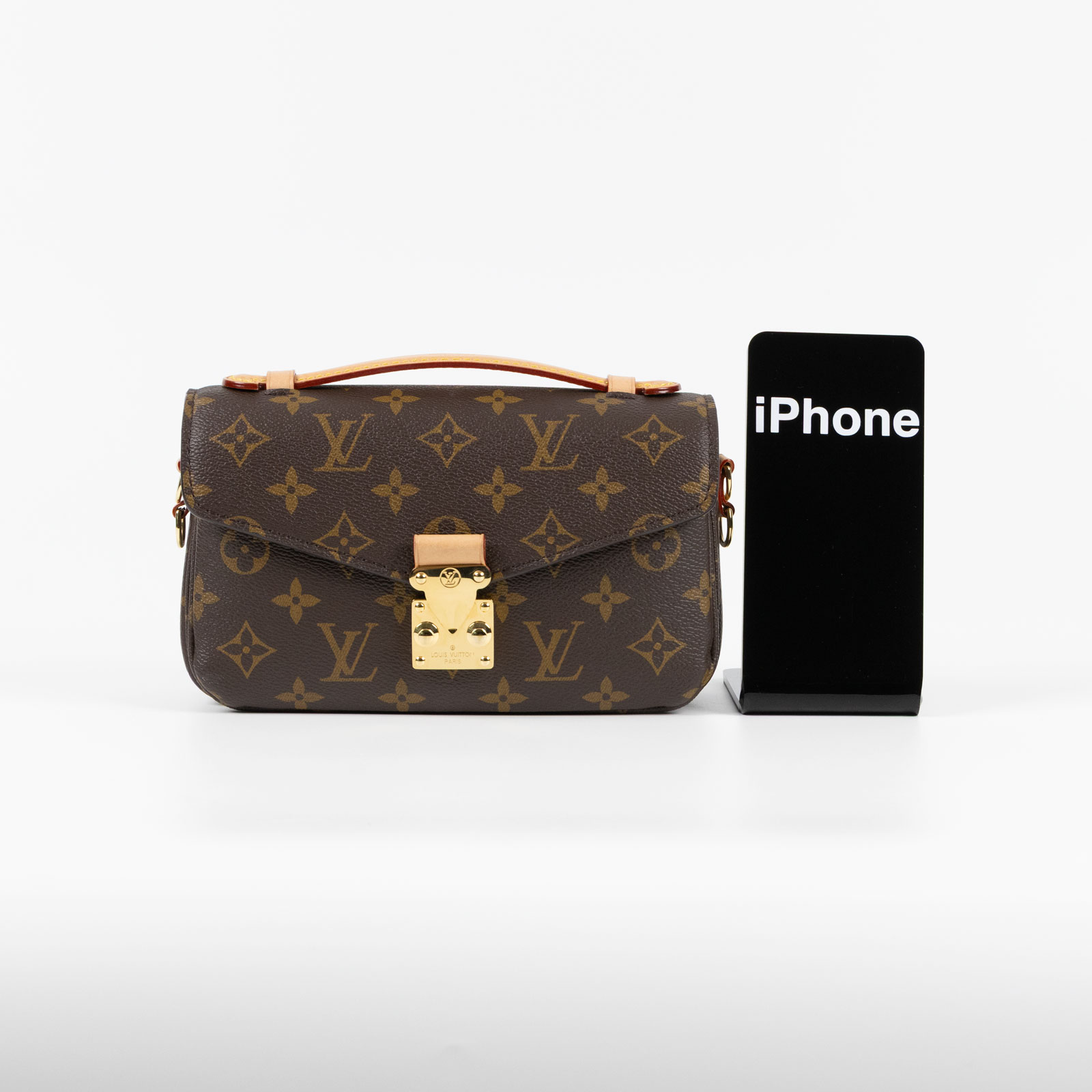 路易威登 LOUIS VUITTON Pochette Métis East West 老花 鏈條 郵差包 腋下單肩包 M46279 晶片款  防塵袋