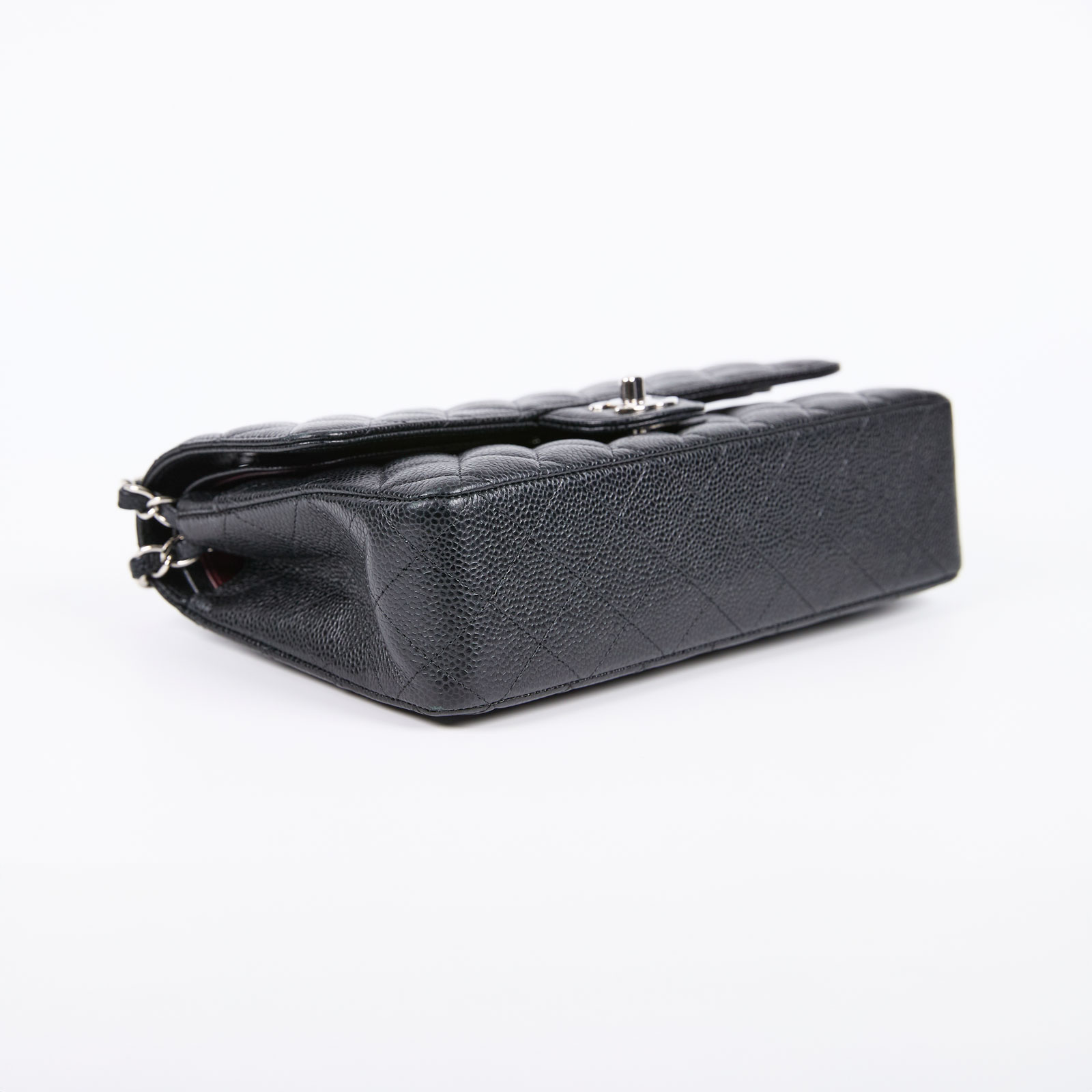 香奈兒 CHANEL CF 經典 口蓋包 A01112 31開黑銀荔枝COCO25 保證卡