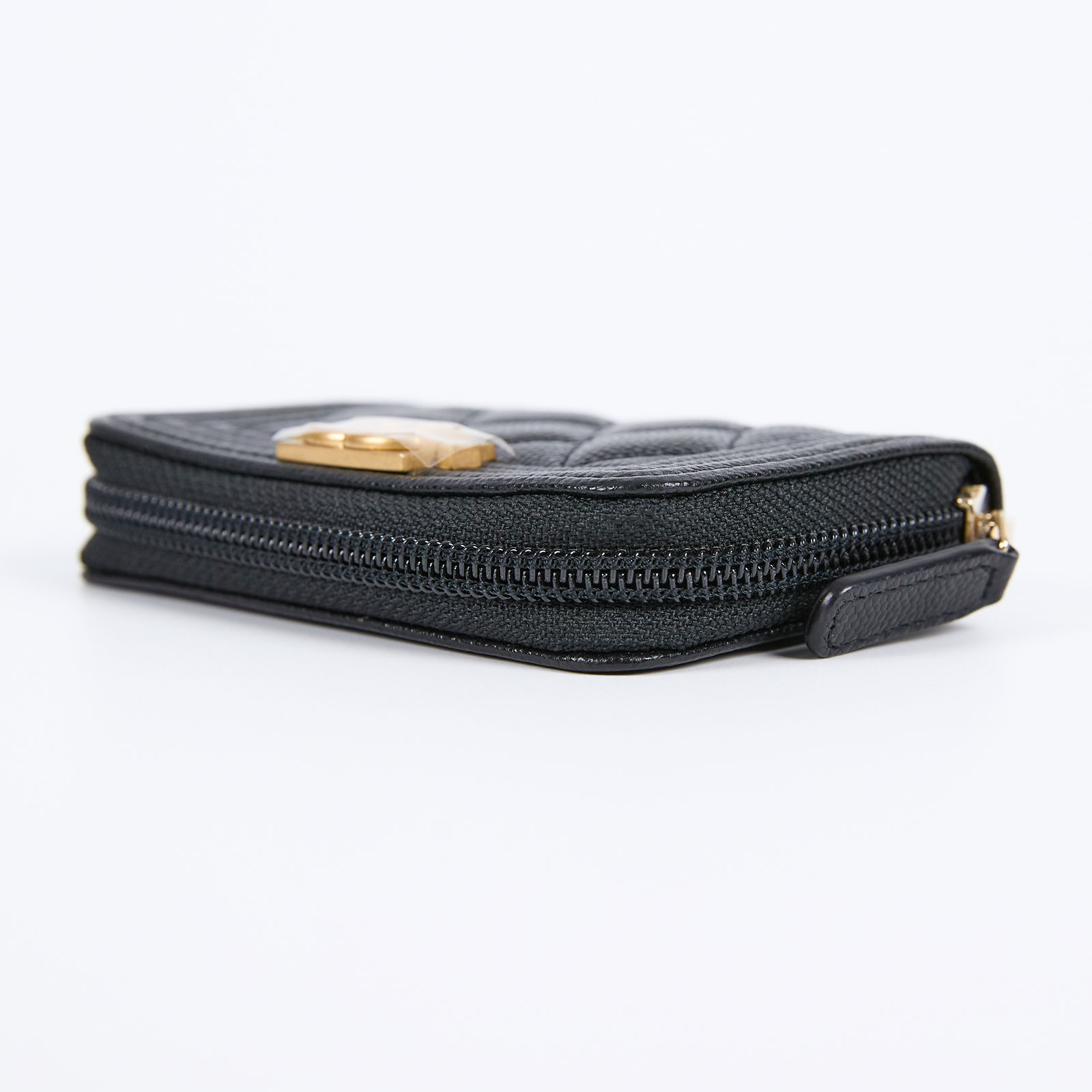 香奈兒 CHANEL BOY 拉鍊 零錢包  BOY拉鍊零錢包 原廠盒子/ 防塵袋/保證卡