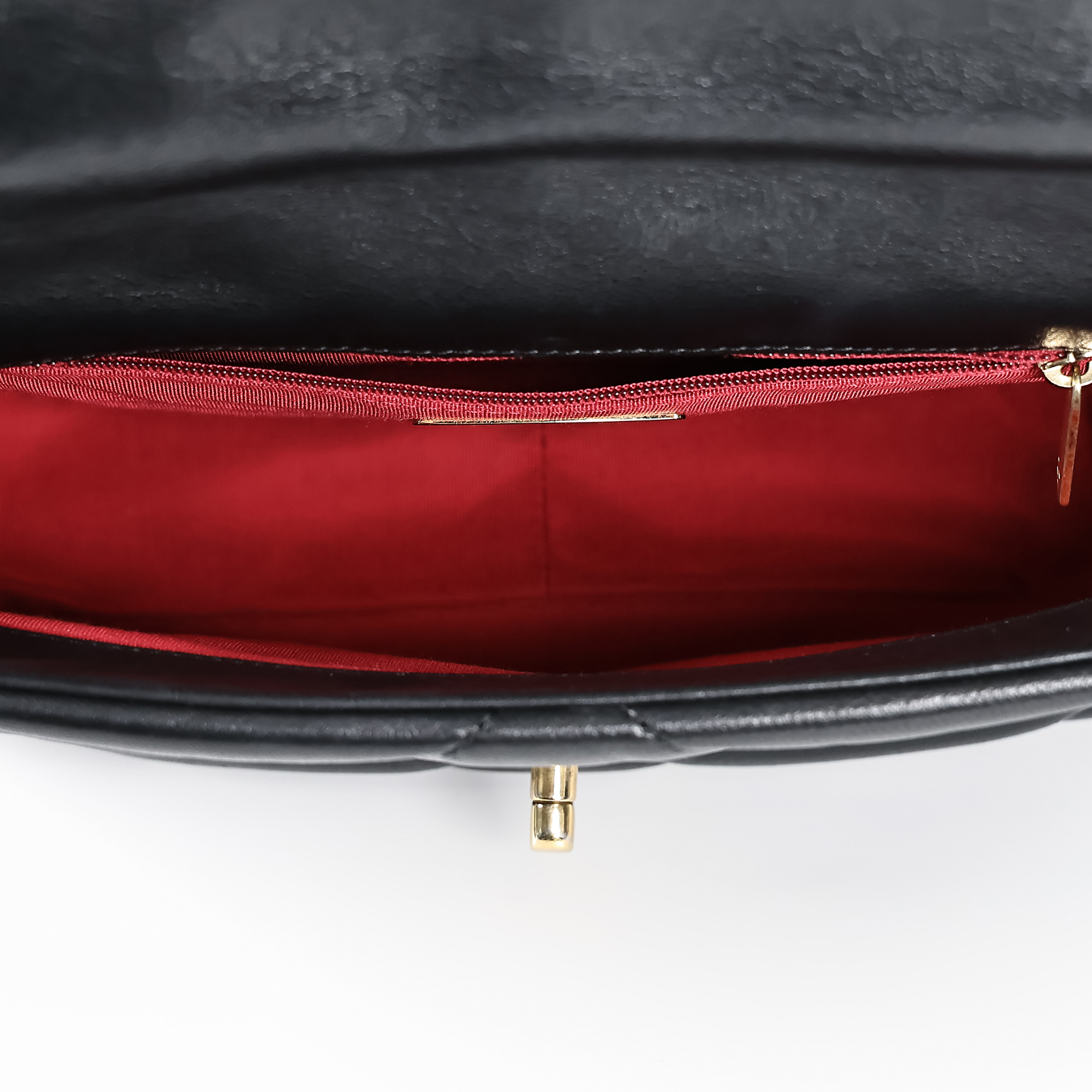 香奈兒 CHANEL 19 口蓋包 肩背 斜背 手提包  30開 黑金19包26CM 防塵袋/保證卡