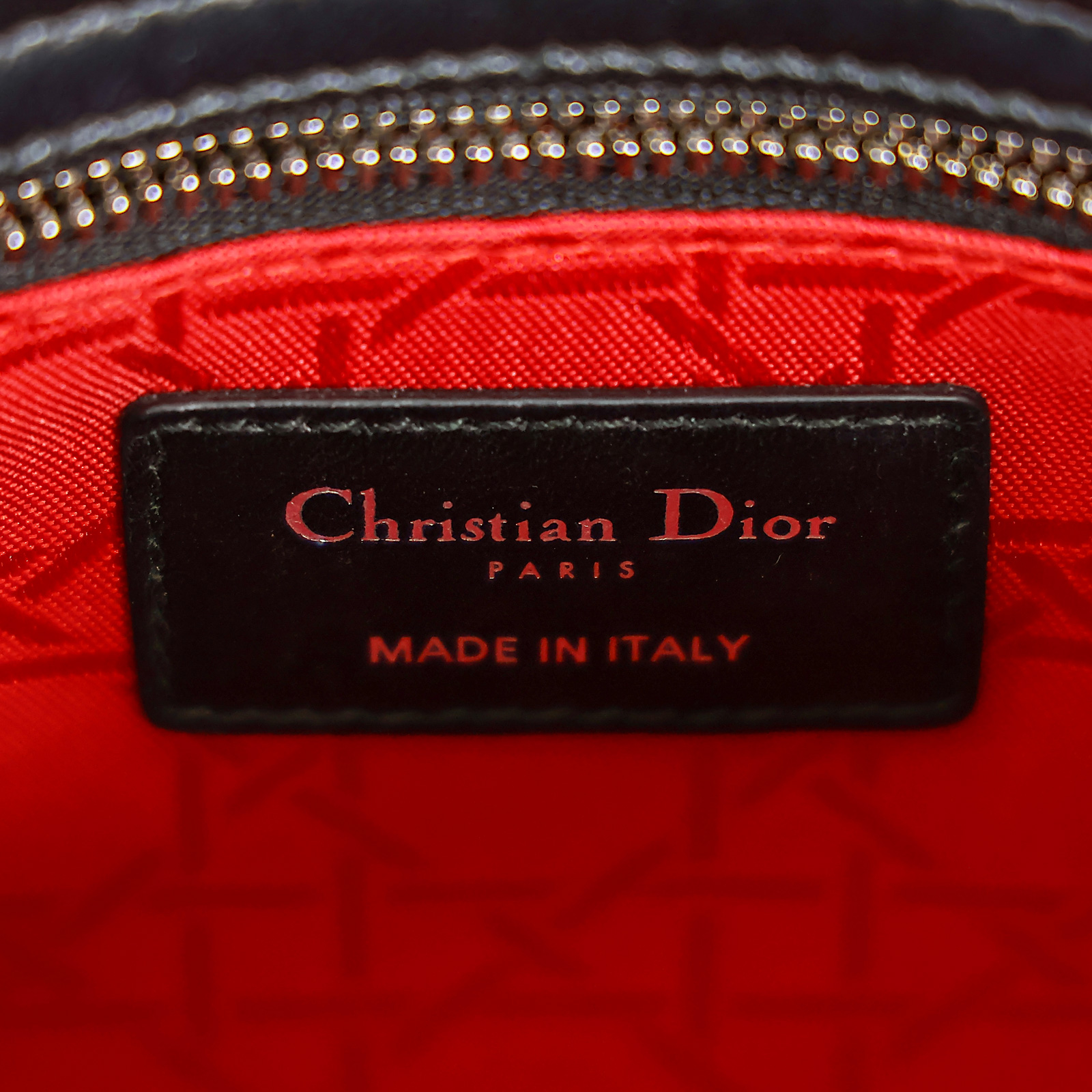 迪奧 CHRISTIAN DIOR Lady Dior My ABCDior 小型 肩背 手提包 羊皮  黑羊LADY DIOR 4X5 防塵袋