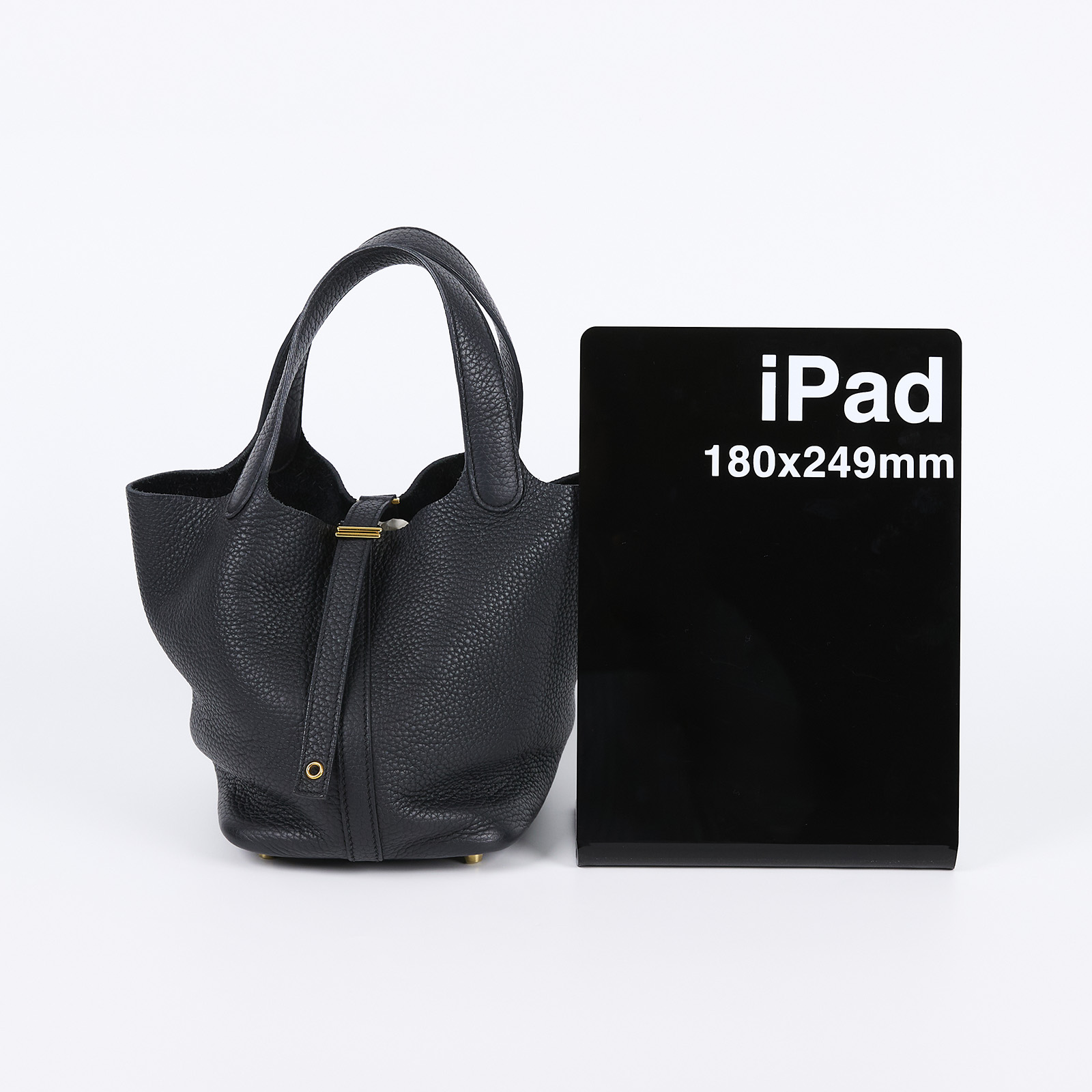 愛馬仕 Hermes Picotin Lock 18 菜籃子包 PT18 U刻 黑PICOTIN18 防塵袋