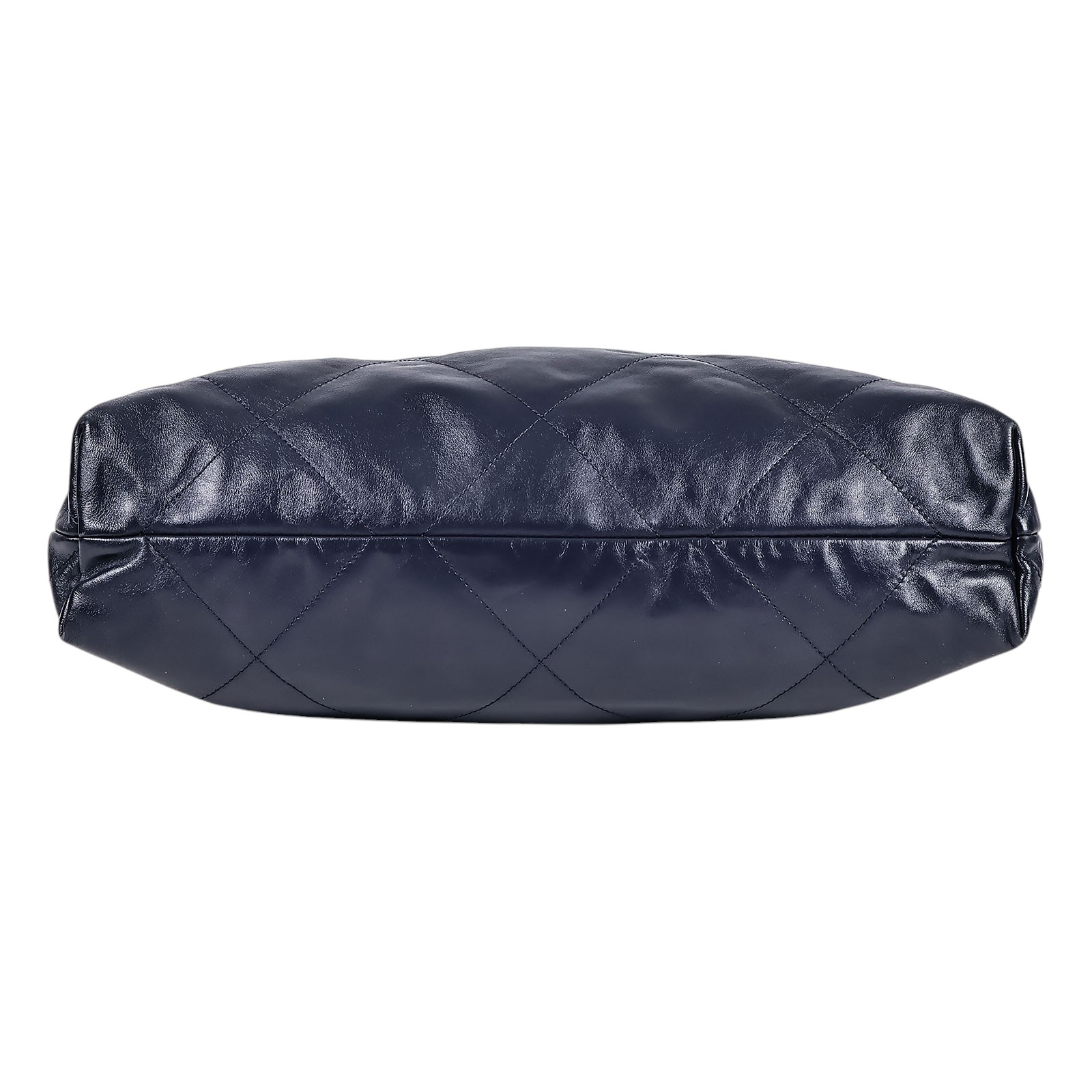 香奈兒 CHANEL 22 中型 束口包  晶片款 深藍22包 原廠盒子/防塵袋