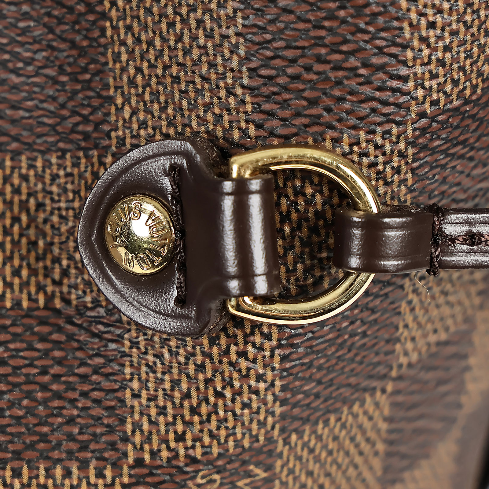 路易威登 LOUIS VUITTON 棕棋盤 MM 托特包 N51105 棋盤格NEVERFULL MM 防塵袋