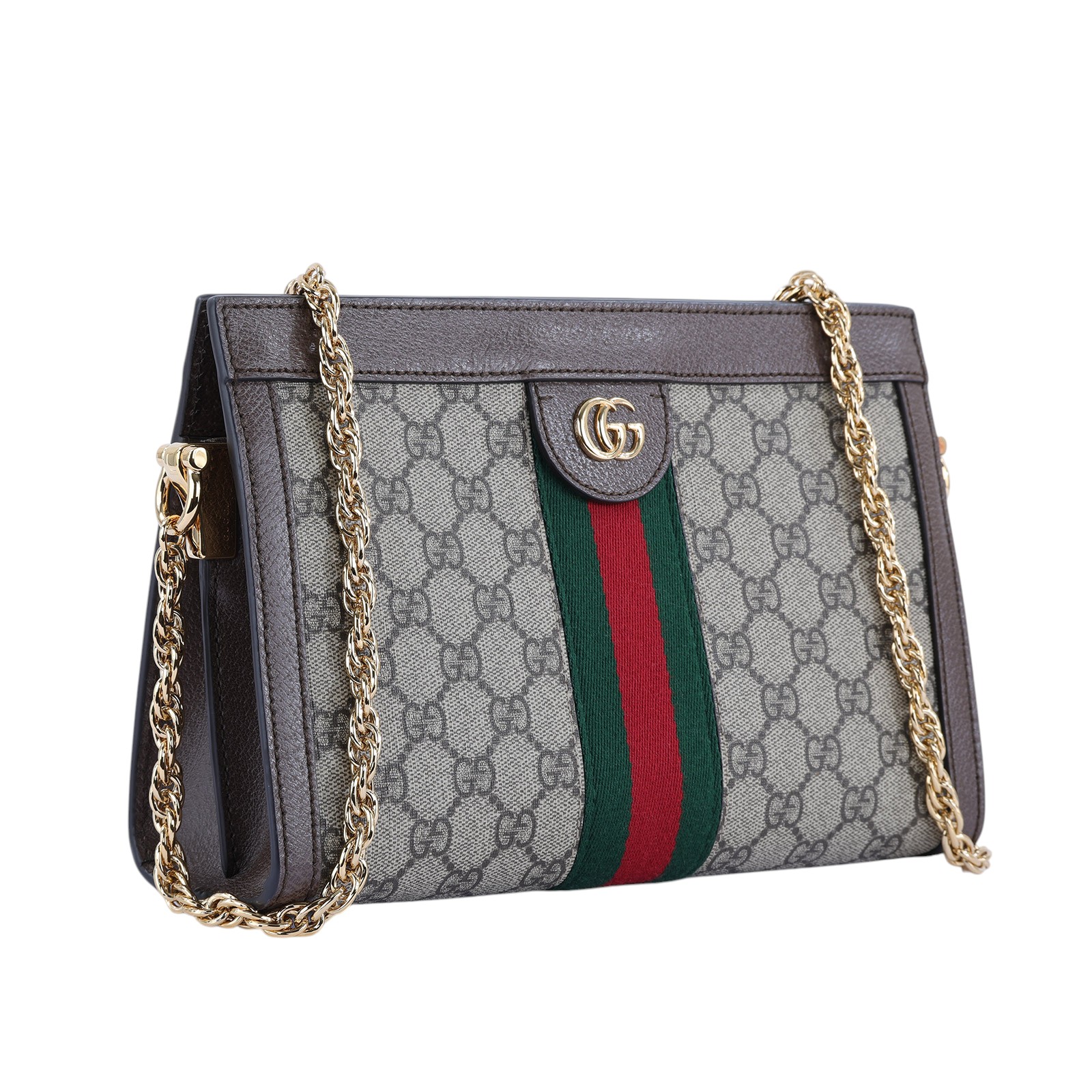 古馳 GUCCI Ophidia GG 小型 肩揹袋 503877 棕OPHIDIA鍊包 防塵袋